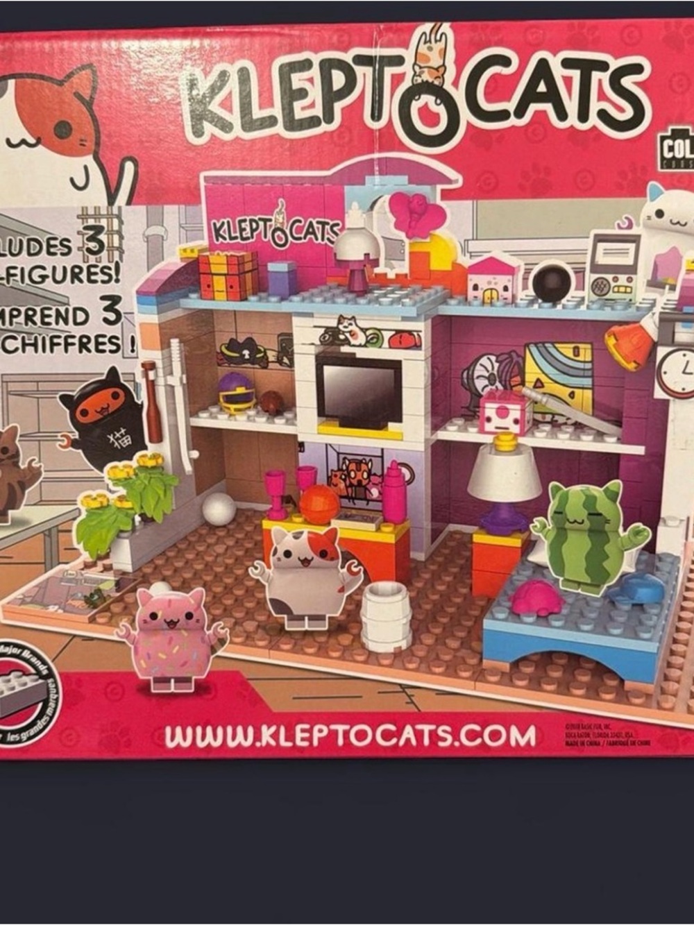 Kids Building Playset - Pink Multicolor